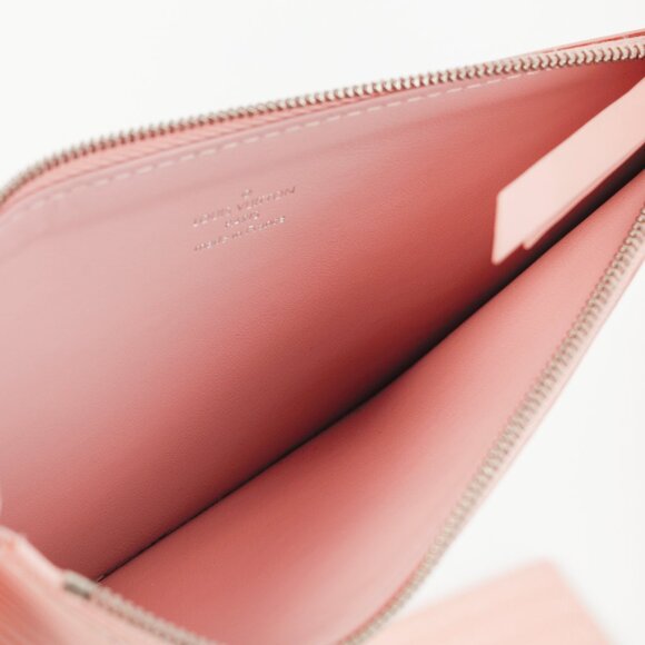Louis Vuitton Felicie Rose Ballerine Epi Leather Wallet Insert 2pc Set - Picture 5 of 7